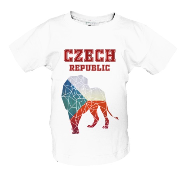Czech republic vlajka a lev