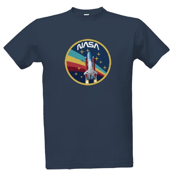 Logo NASA a raketoplán