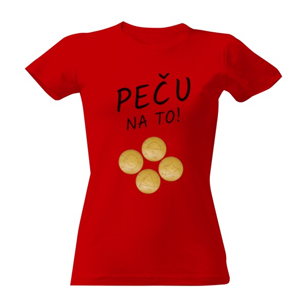 Tričko s potiskem Peču na to