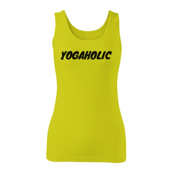Tričko s potiskem Yogaholic dark